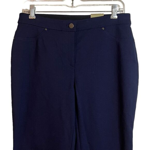 NWT! Chicos navy slim leg pull on pants. Size 0 - Picture 2 of 9